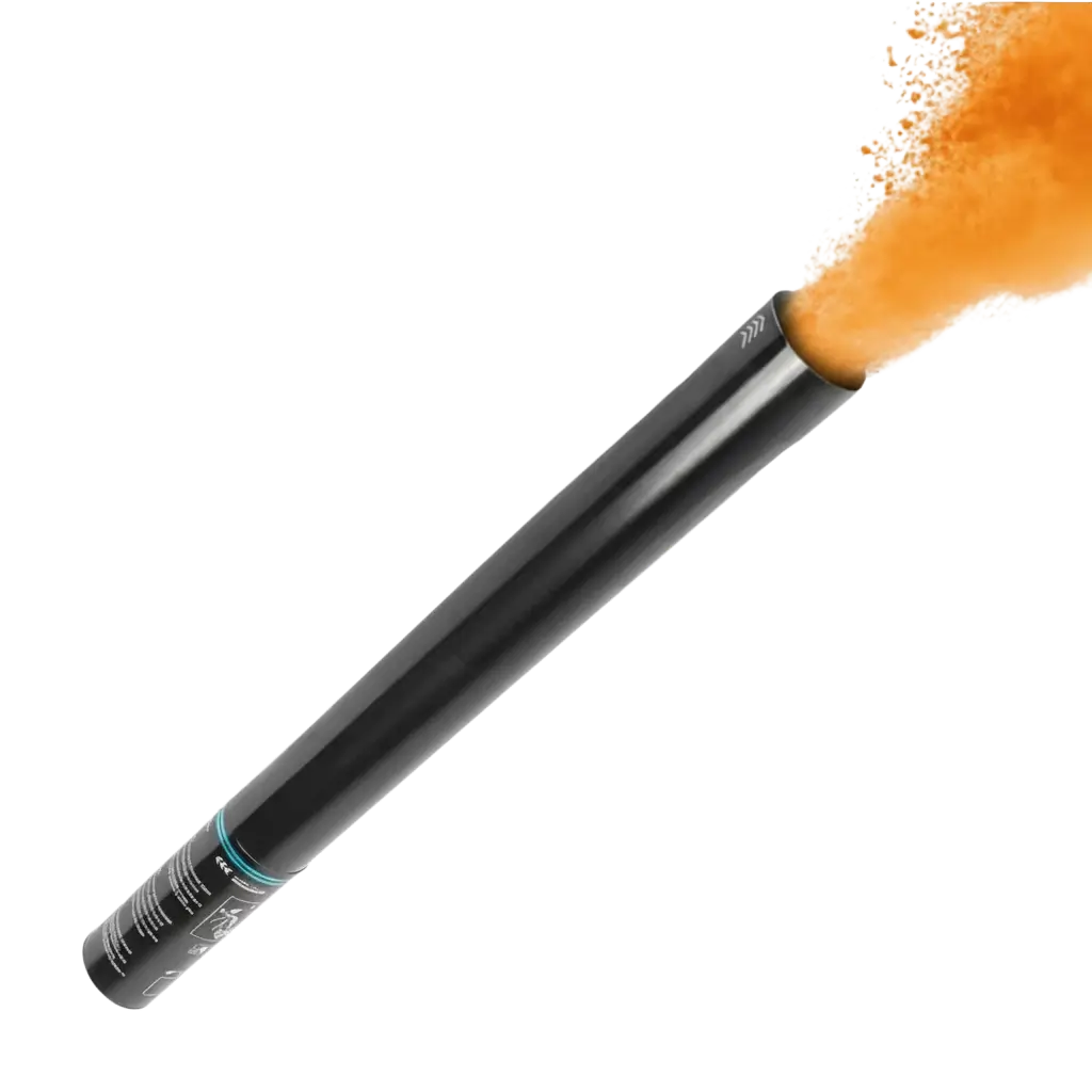 Manuelle Holi-Pulverkanone 80 cm - Orange