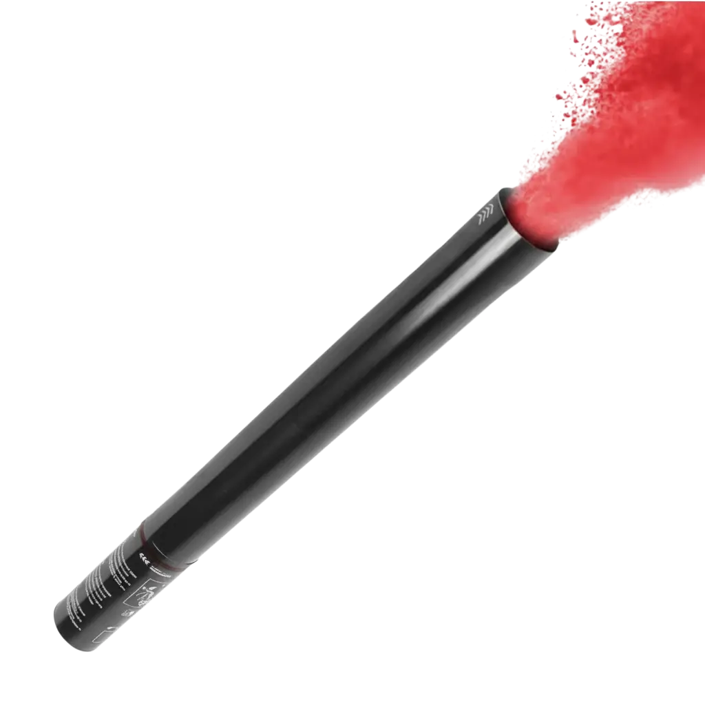 Manuelle Holi-Pulverkanone 80 cm - Rot