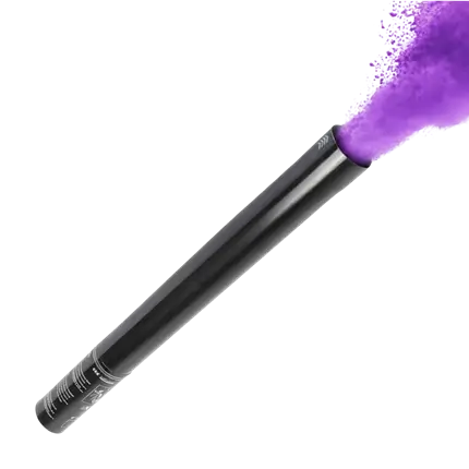 Manuelle Holi-Pulverkanone 80 cm - Violett