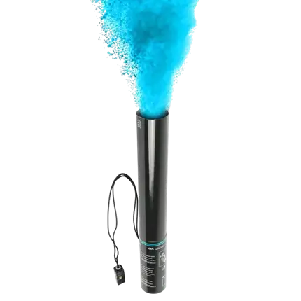 Elektrische Holi-Pulverkanone 40 cm - Blau