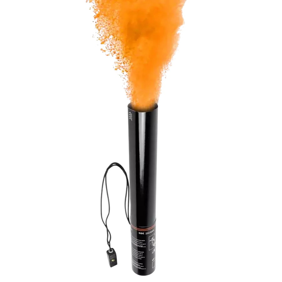Elektrische Holi-Pulverkanone 40 cm - Orange