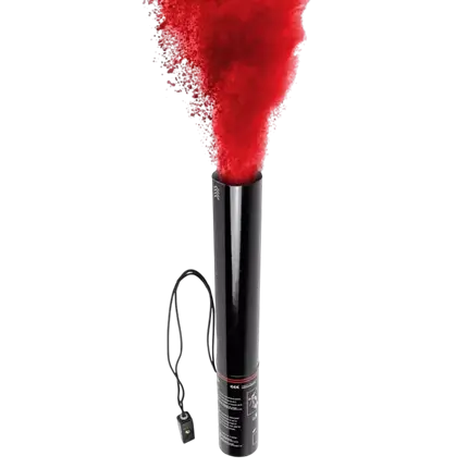 Elektrische Holi-Pulverkanone 40 cm - Rot