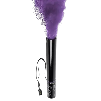 Elektrische Holi-Pulverkanone 40 cm - Violett