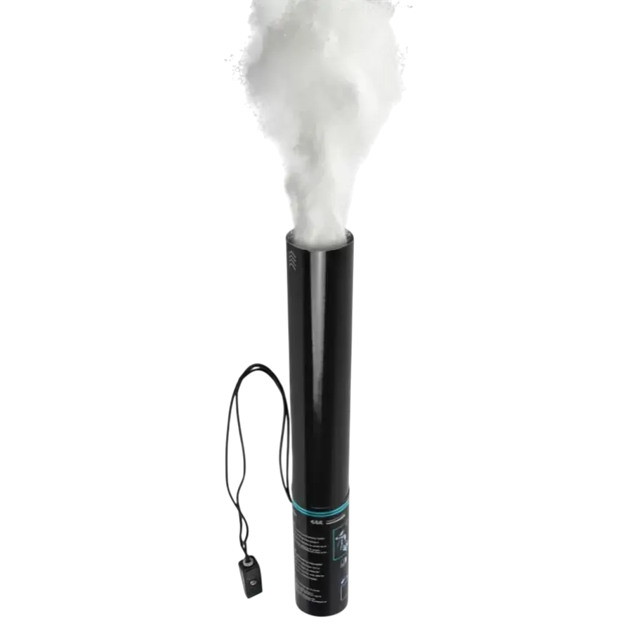 Elektrische Holi-Pulverkanone 40 cm - Weiß