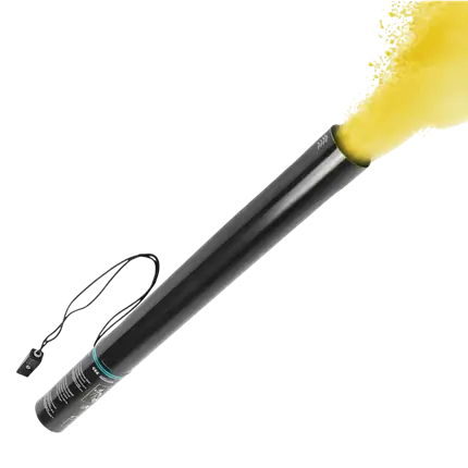 Elektrische Holi-Pulverkanone 80 cm - Gelb
