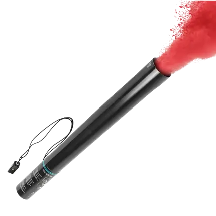 Elektrische Holi-Pulverkanone 80 cm - Rot