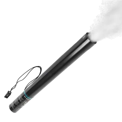 Elektrische Holi-Pulverkanone 80 cm - Weiß