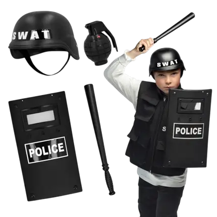 Kinderset SWAT Polizei