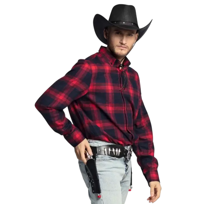 Cowboy-Etuis Sheriff sortiert