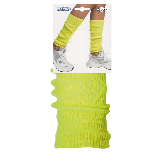 Beinlinge Basic neongelb