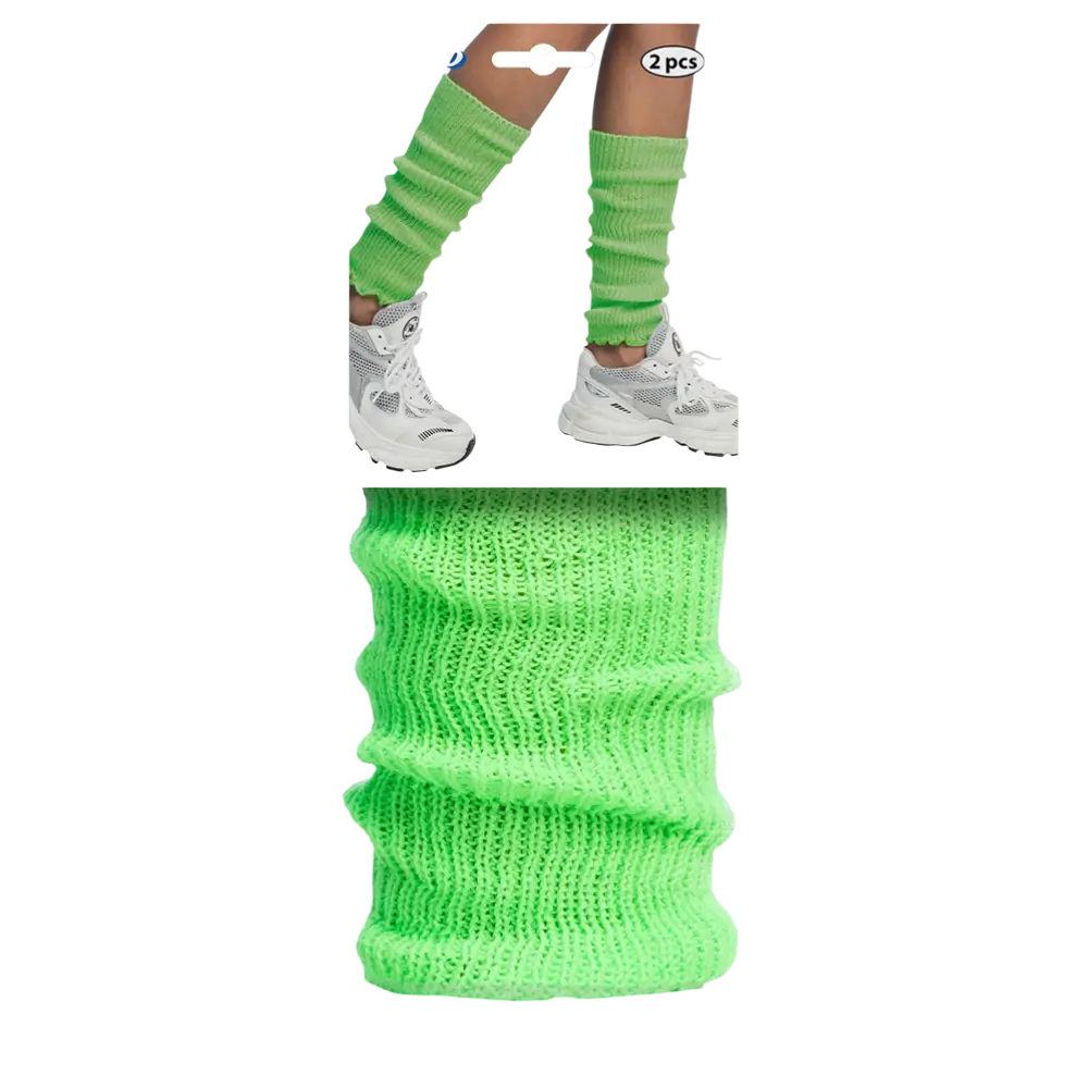 Basic Leggings neongrün