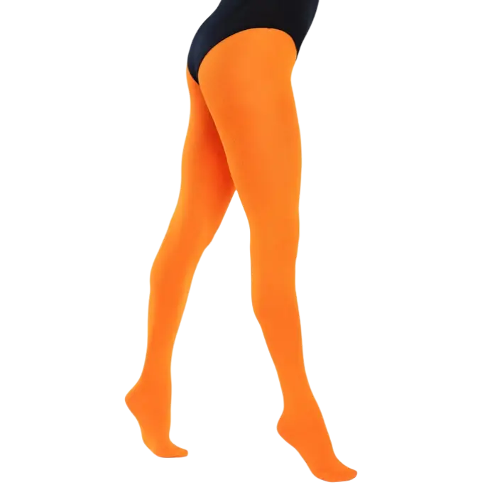 Opaque Strumpfhose neonorange