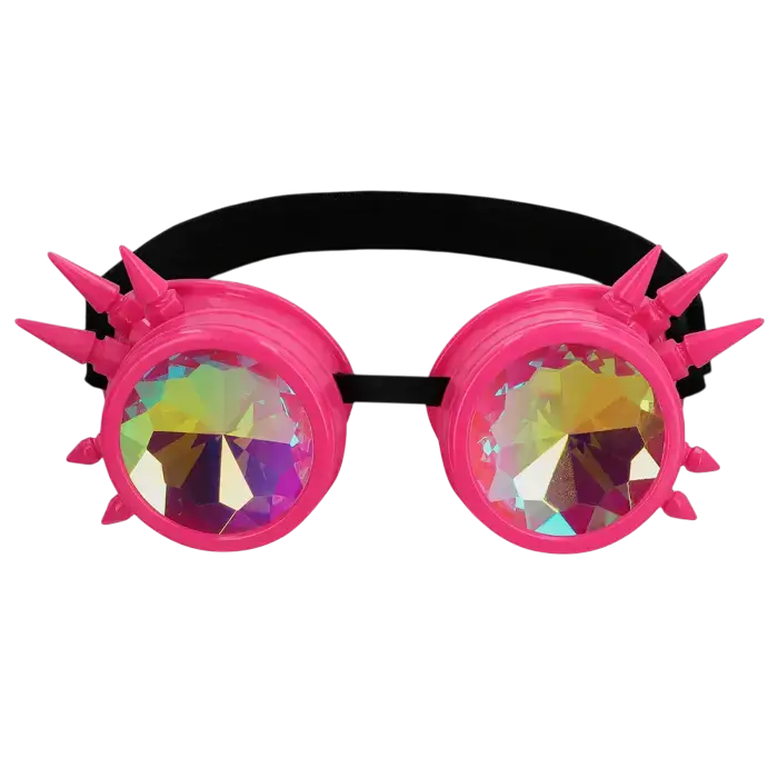 Brille party Festival rosa