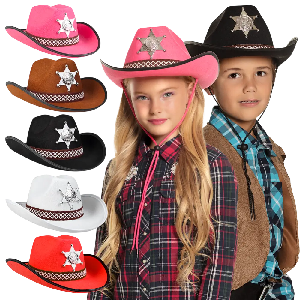 Kinderhut Cowboy Sheriff assortimen
