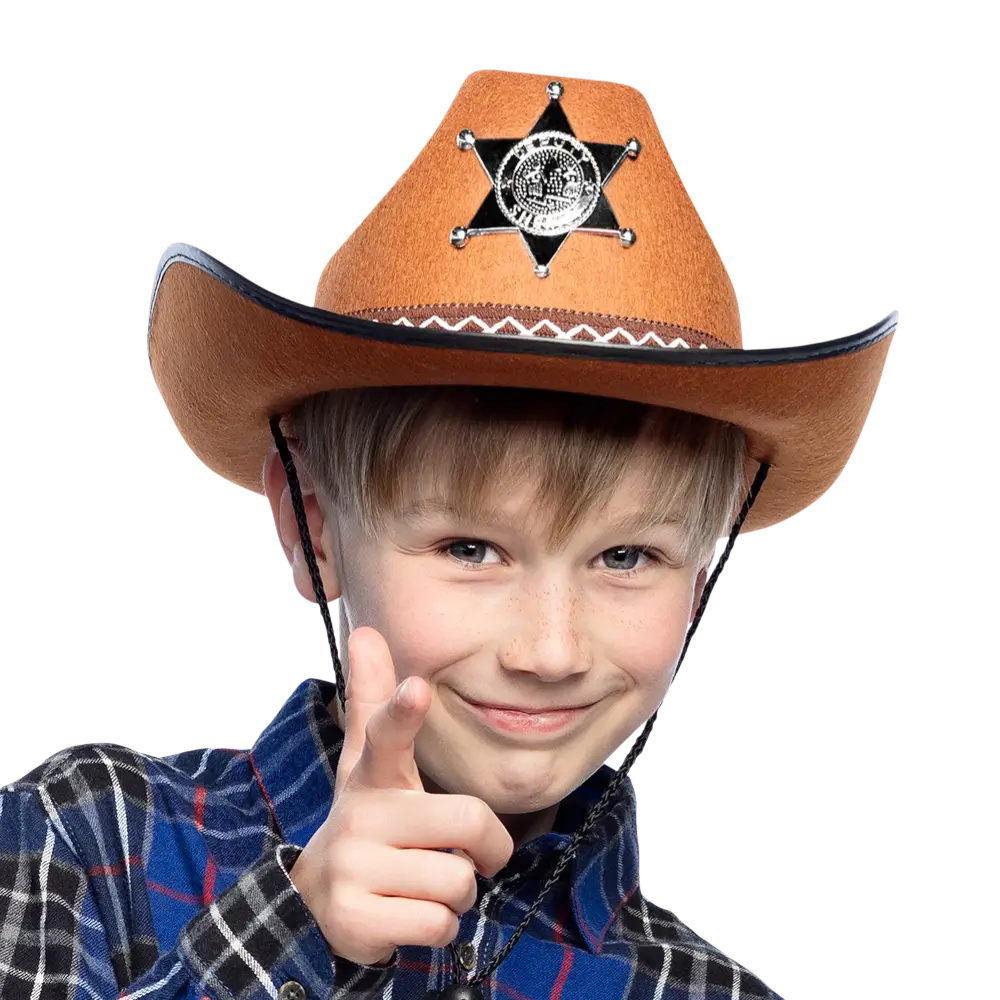 Kinderhut Cowboy Sheriff assortimen