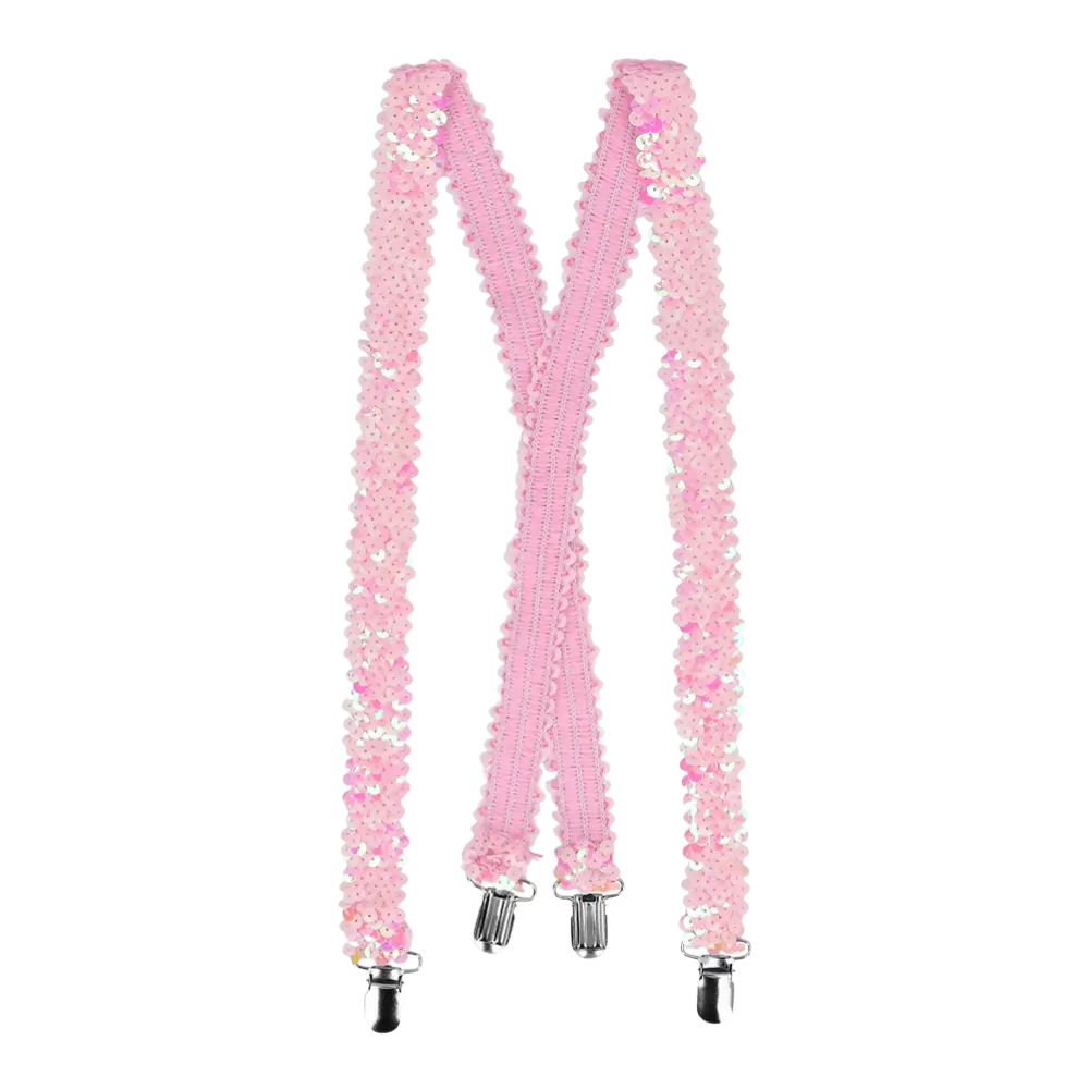 Set Pailletten hellrosa