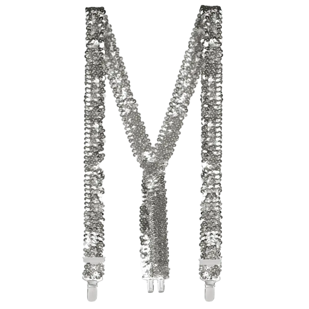 Set Silberne Pailletten