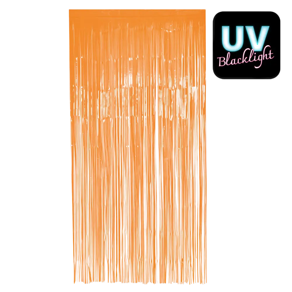 Aluminiumvorhang Fluo orange 200x100cm