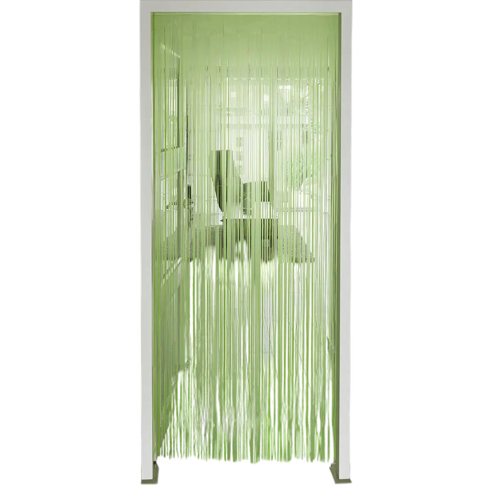 Aluminiumvorhang Fluo grün 200x100cm