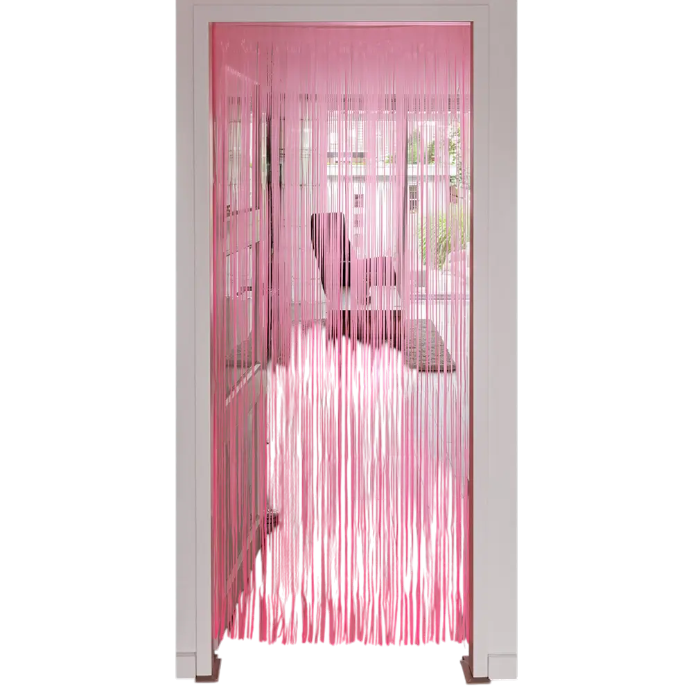 Aluminiumvorhang Fluo rosa 200x100cm