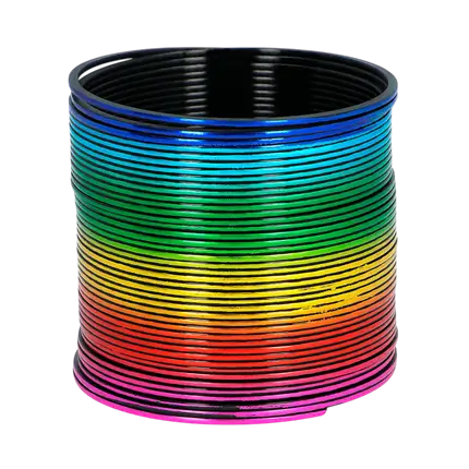 Treppenfeder Regenbogen