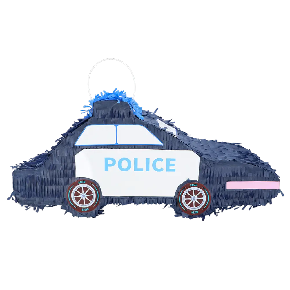 Piñata Polizeiauto