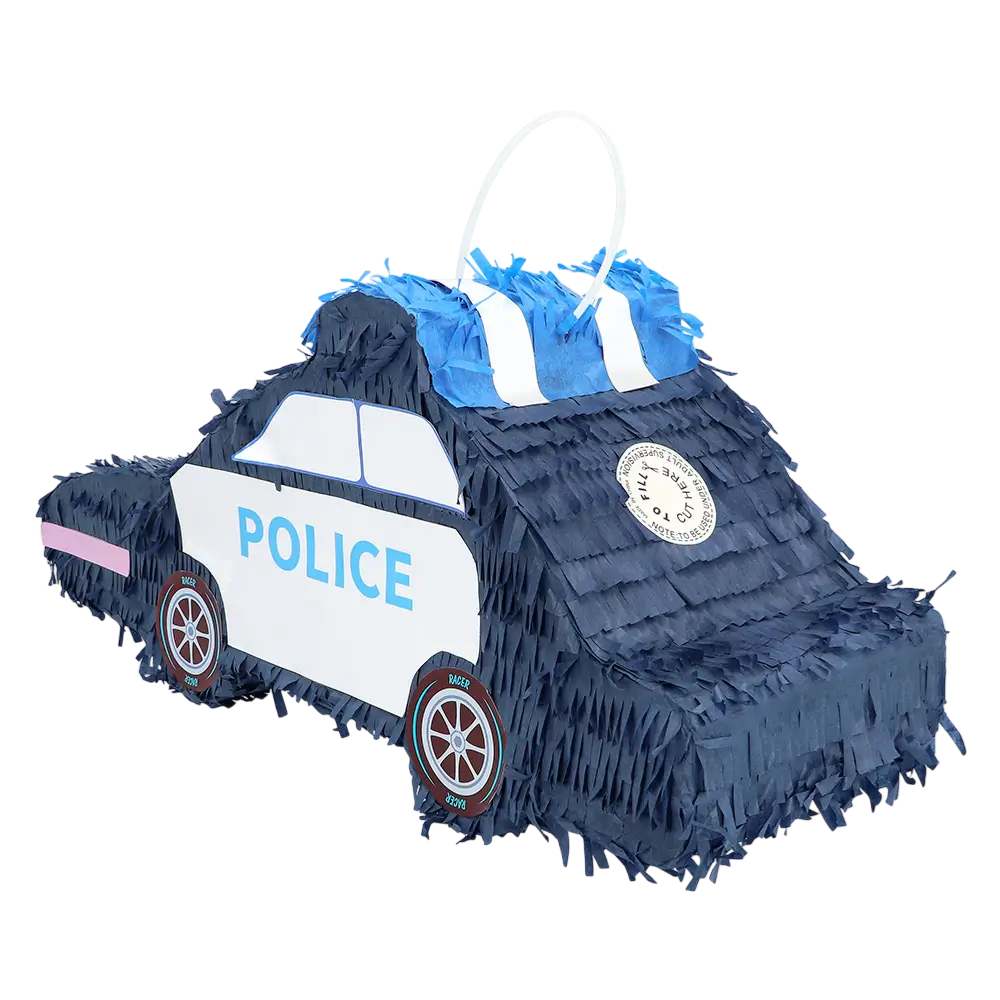 Piñata Polizeiauto