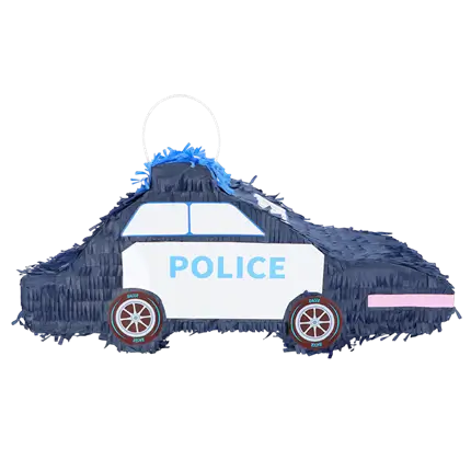 Piñata Polizeiauto