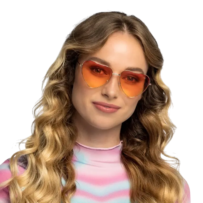 Partybrille Groovy love