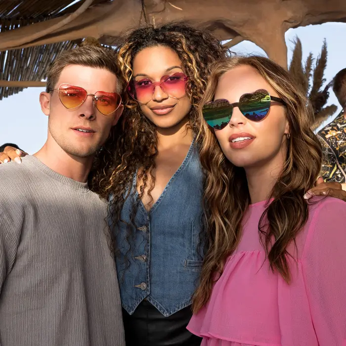 Partybrille Groovy love