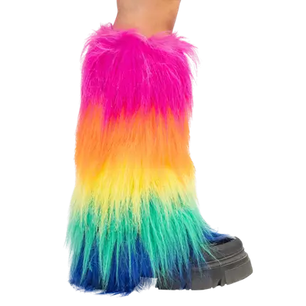 Beinlinge Regenbogen Rave