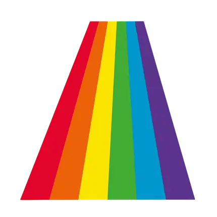 Regenbogen-Teppich (450 x 60cm)
