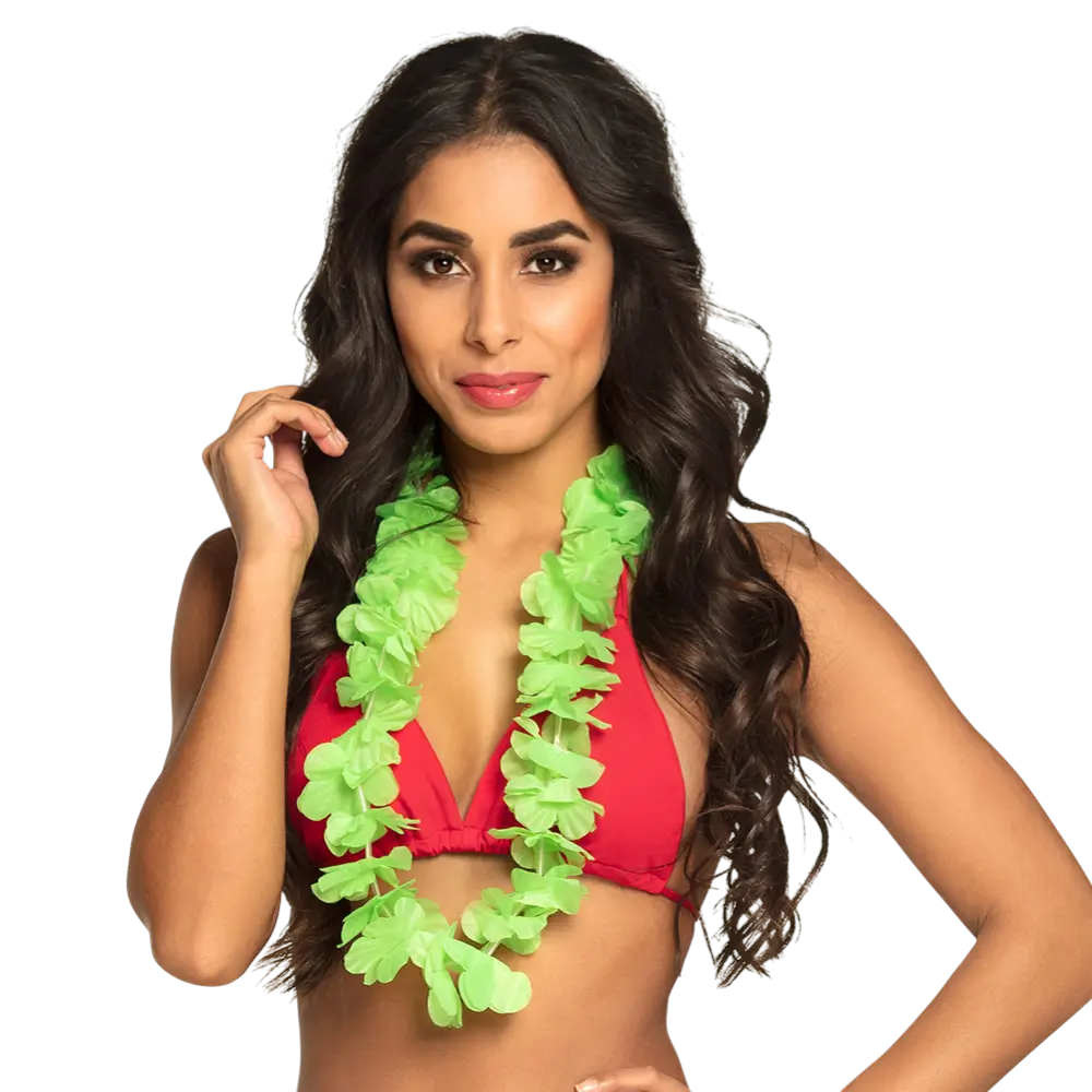 Hawaiikette Ohana Neongrün