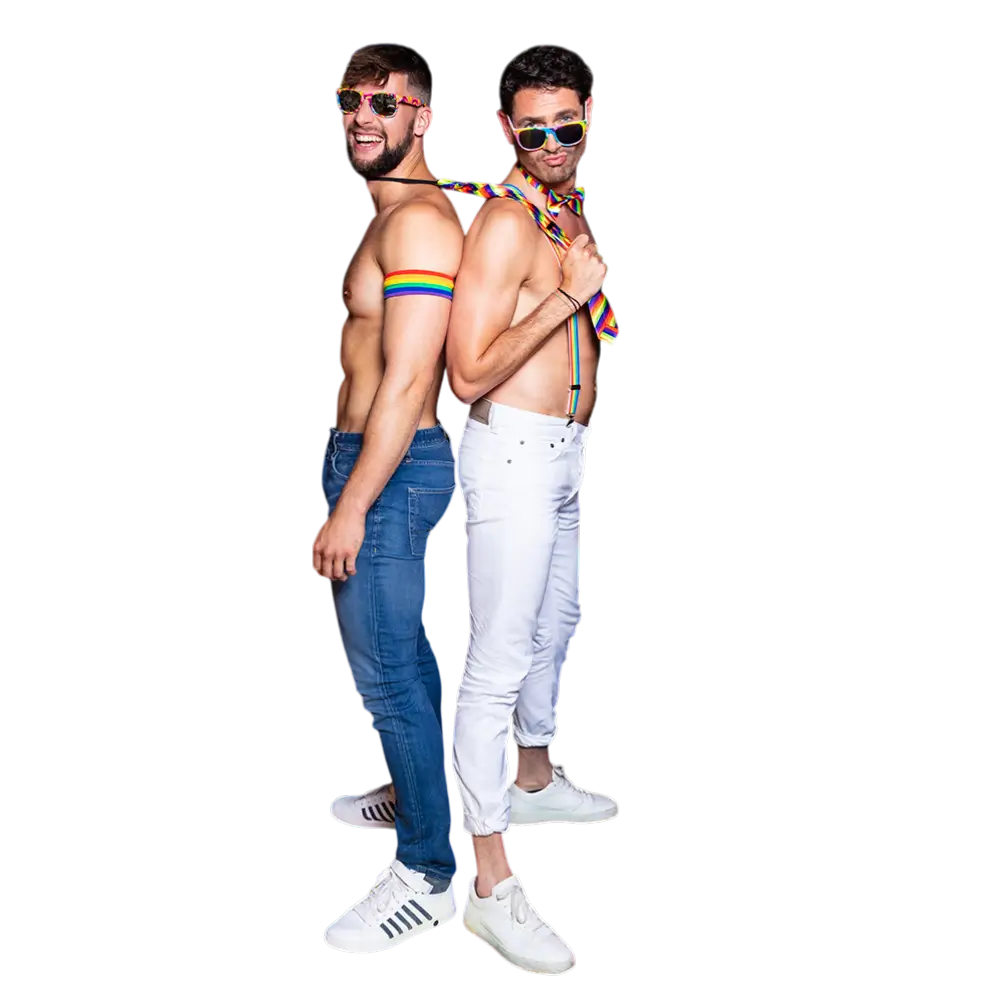 Boa Party Regenbogen 180cm