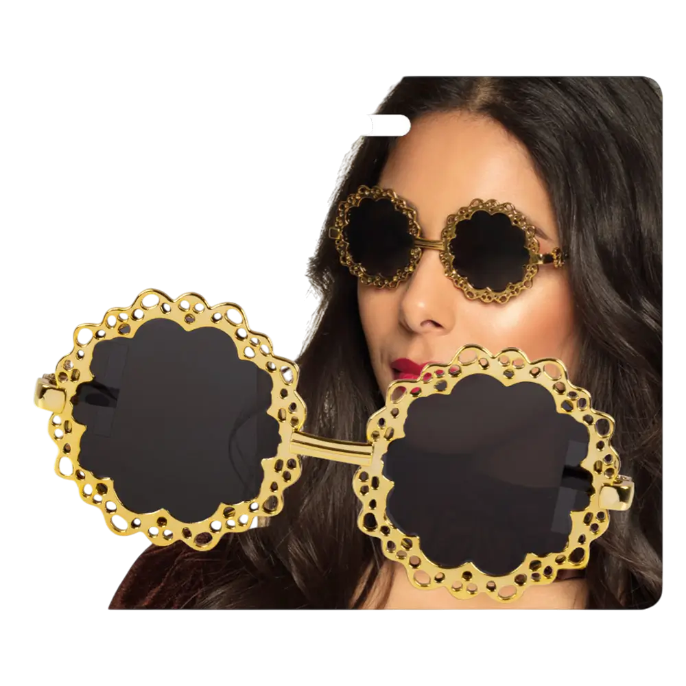 Klassische Steampunk-Partybrille