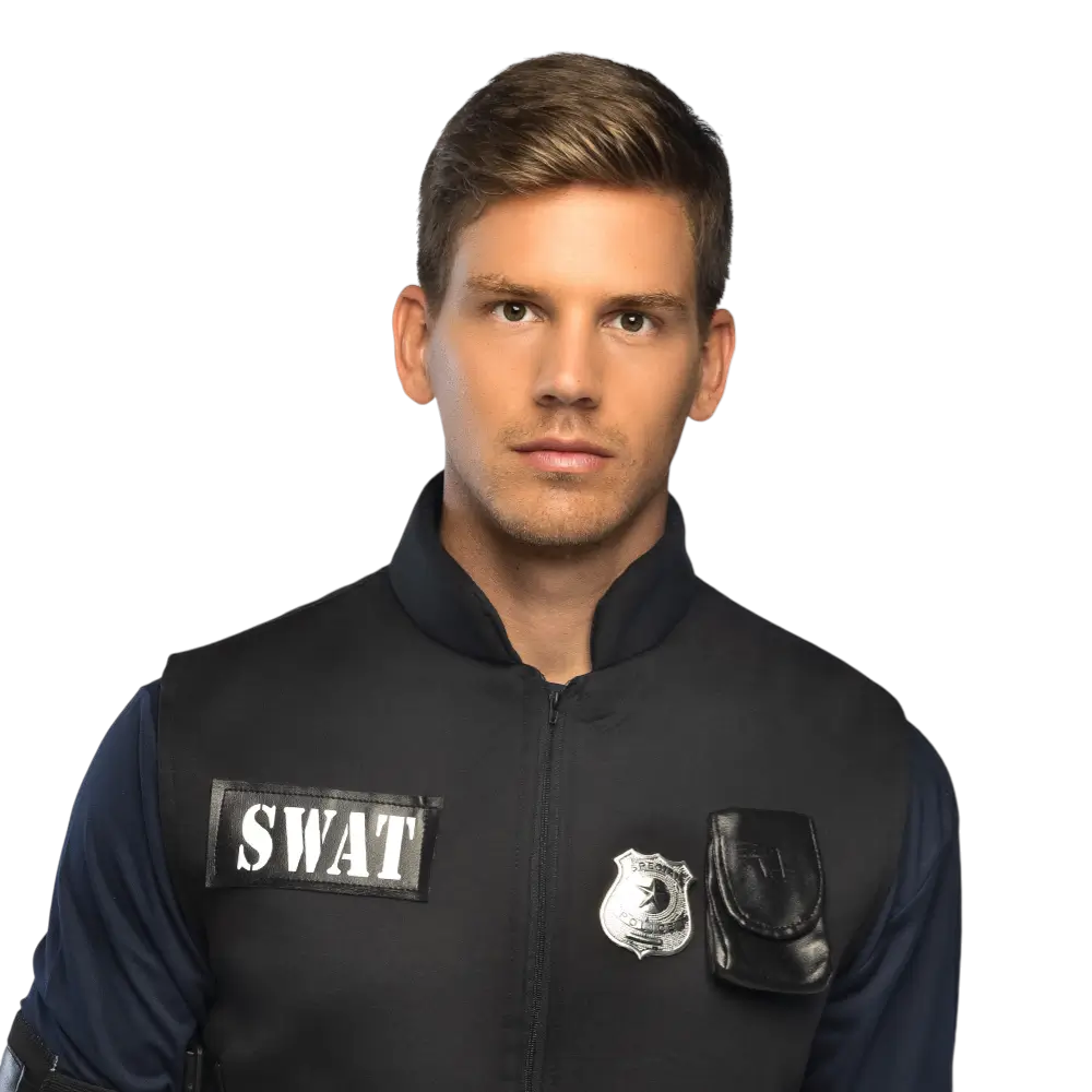 Metal Abzeichen Special Police