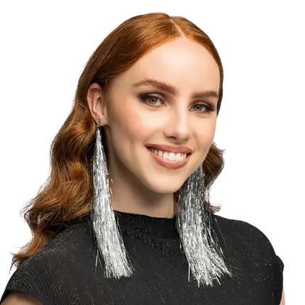 Paar Ohrhänger Silber