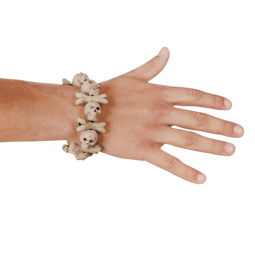 Skull bones Armband