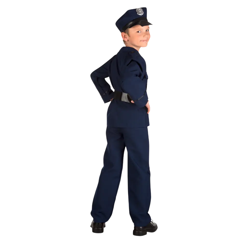  Kostüm Polizeibeamter (7-9 Jahre)