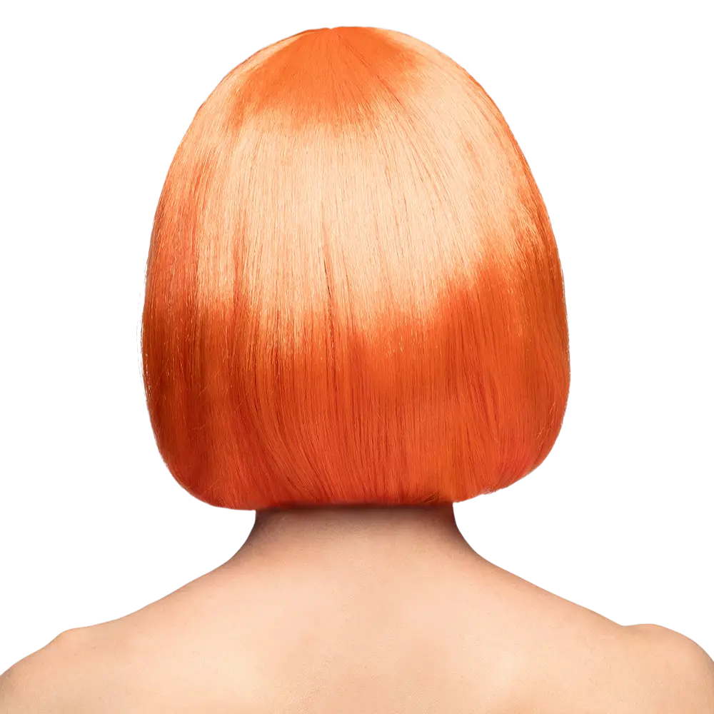 Perücke Cabaret Neonorange