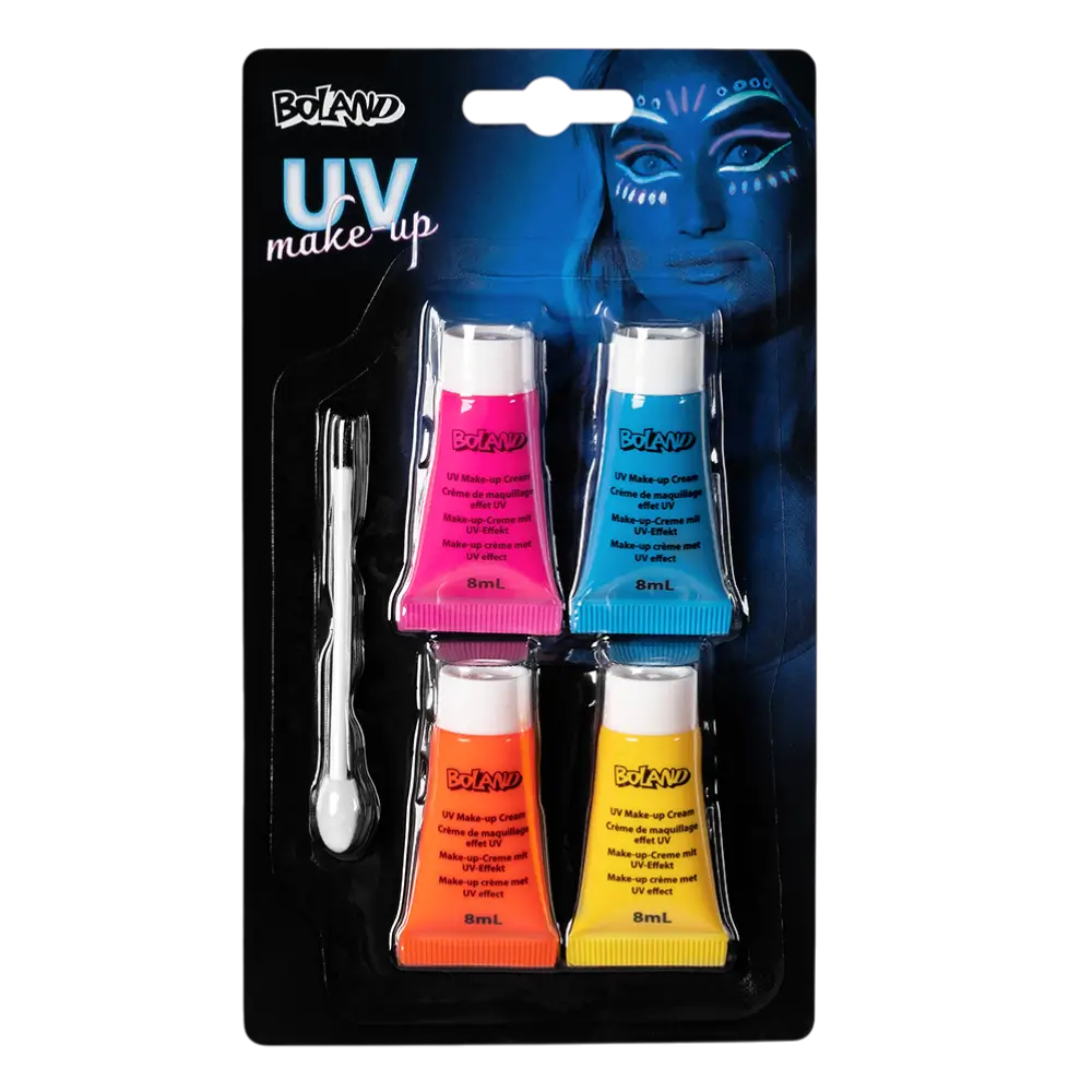 UV-Make-up-Set neon