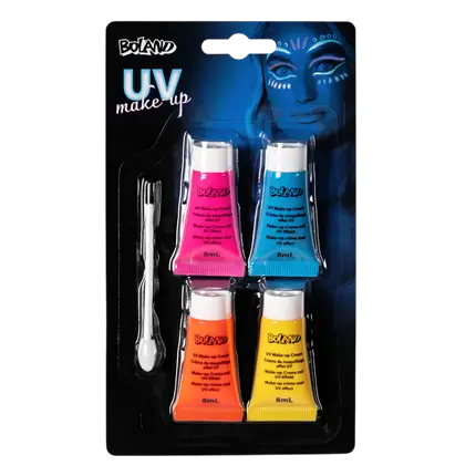 UV-Make-up-Set neon