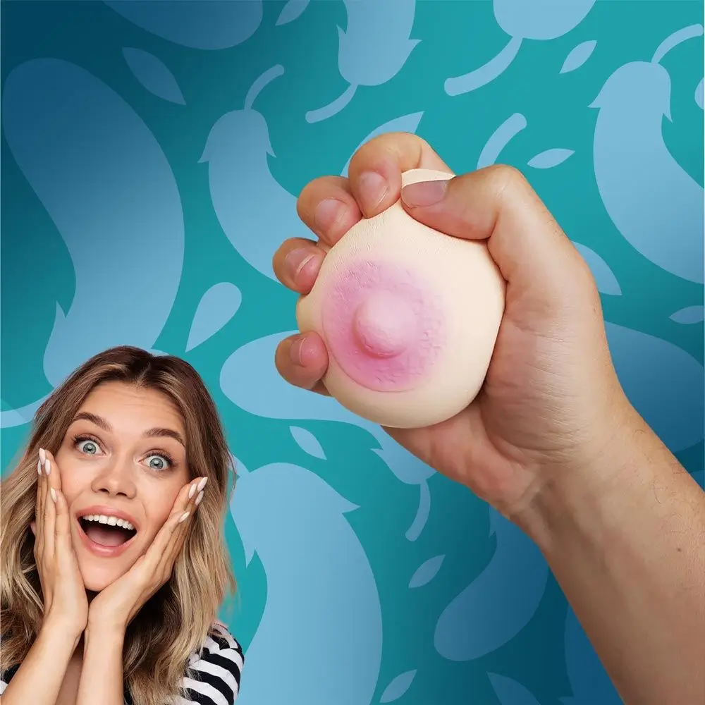 Anti-Stress-Ball Brust "Dudule" - Humorvolles und Ausgefallenes Gadget