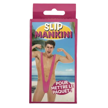 Mankini Slip Pink Style Borat - EVG & Party Verkleidung