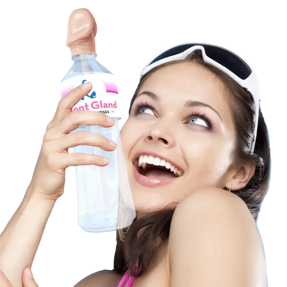 Eau de bourse Wasserflasche des Berges Eichel humorvolles Fun-Accessoire