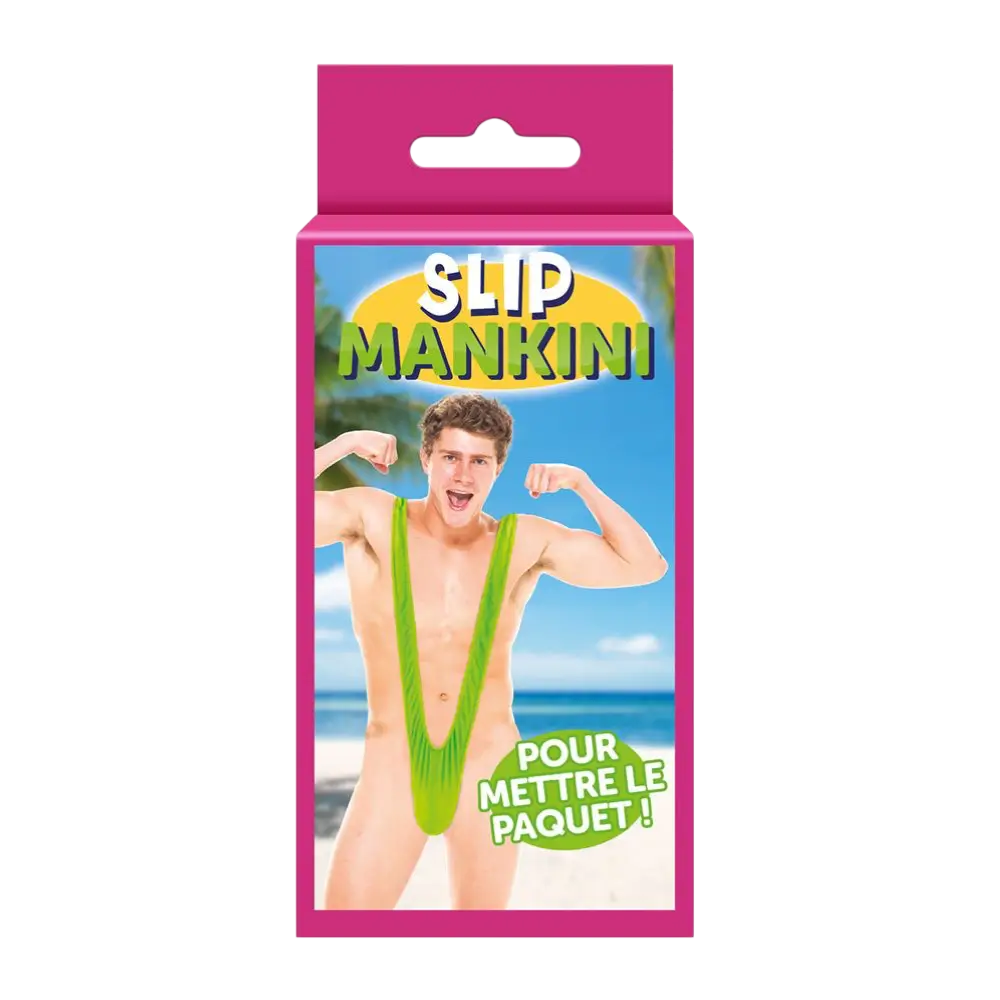 Mankini Slip Style Borat - Herrenkostüm für EVG