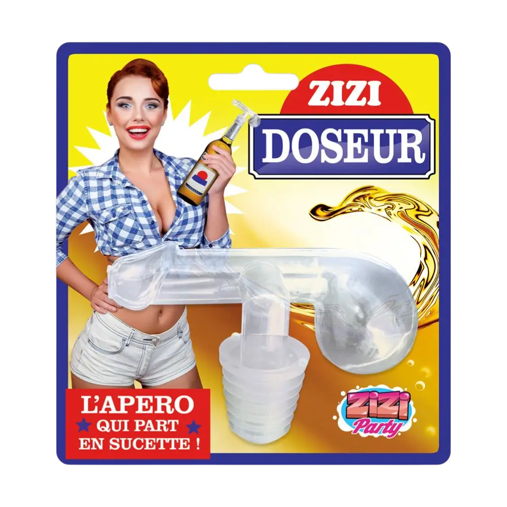 Zizi Doser - Original Alkoholausgießer für Partys und EVGs