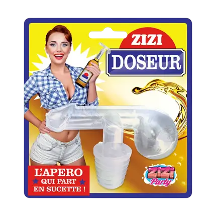 Zizi Doser - Original Alkoholausgießer für Partys und EVGs