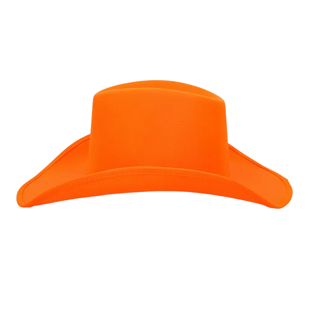 Cowboyhut mit Fransen für Kostüm "Blaze" - Neonorange