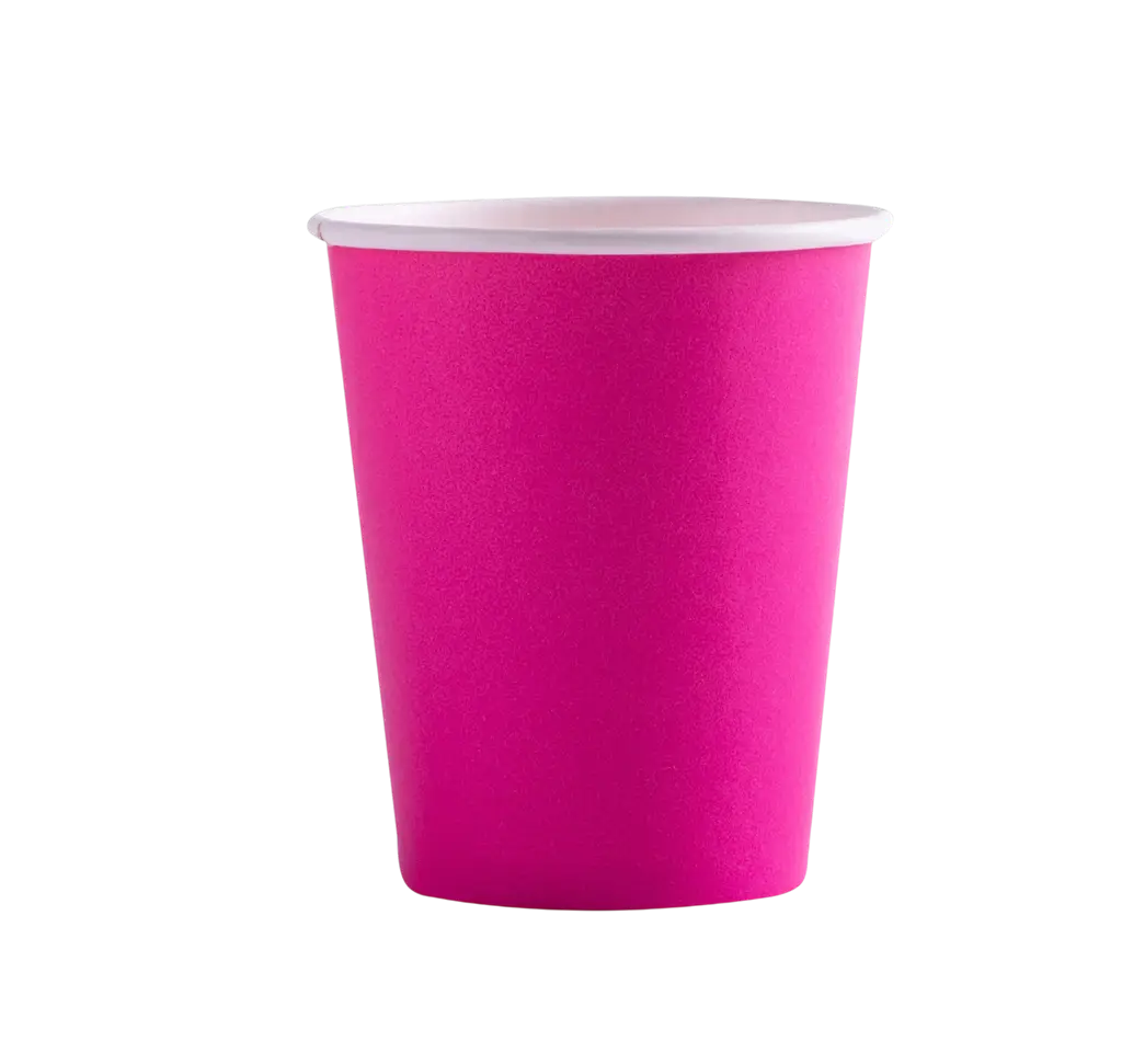 Pappbecher 20 cl Fuchsia – Einwegbecher für Partys